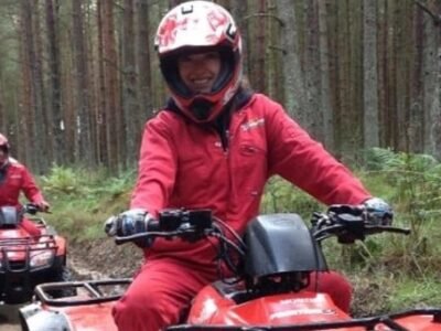 Quad Bike Trek in Northumberland